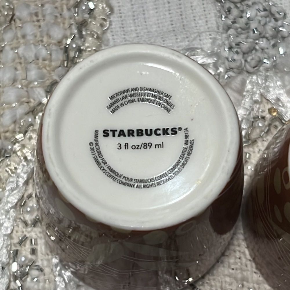 Starbucks Demitasse espresso cups from the 2013 Ethiopia collection {Like New} - Picture 6 of 7